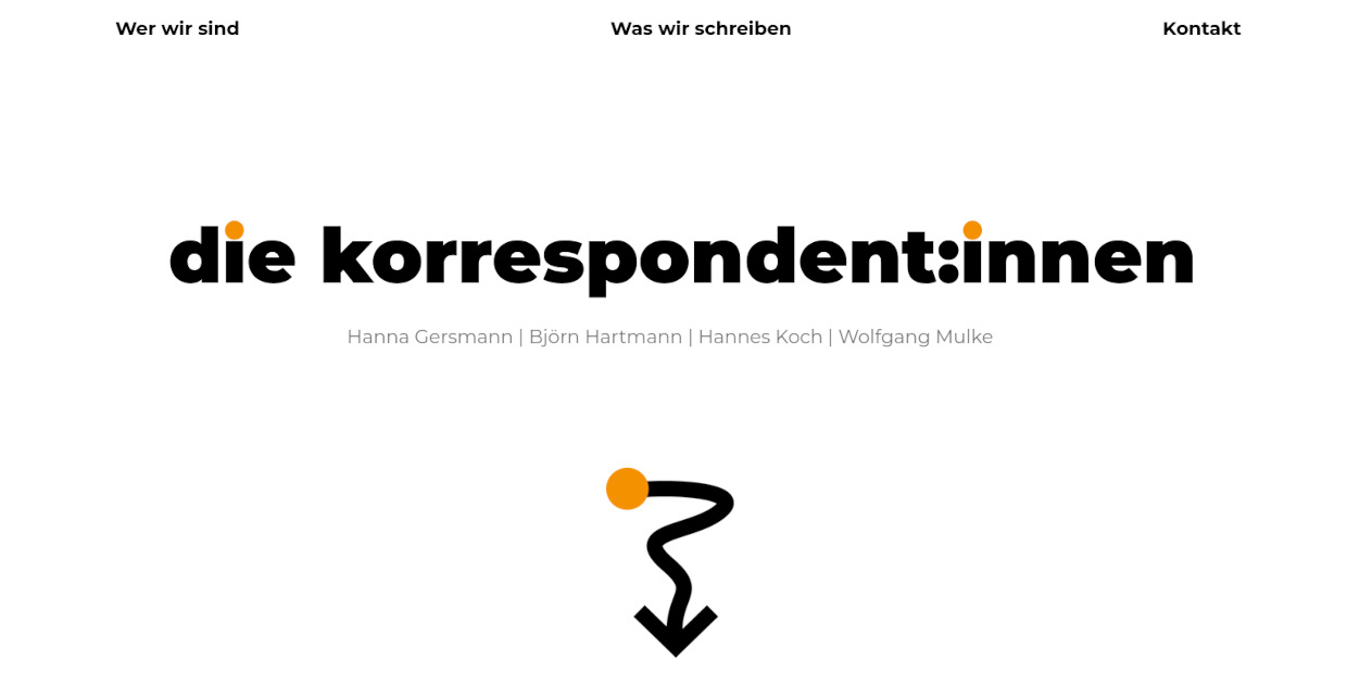 Die Korrespondent:innen